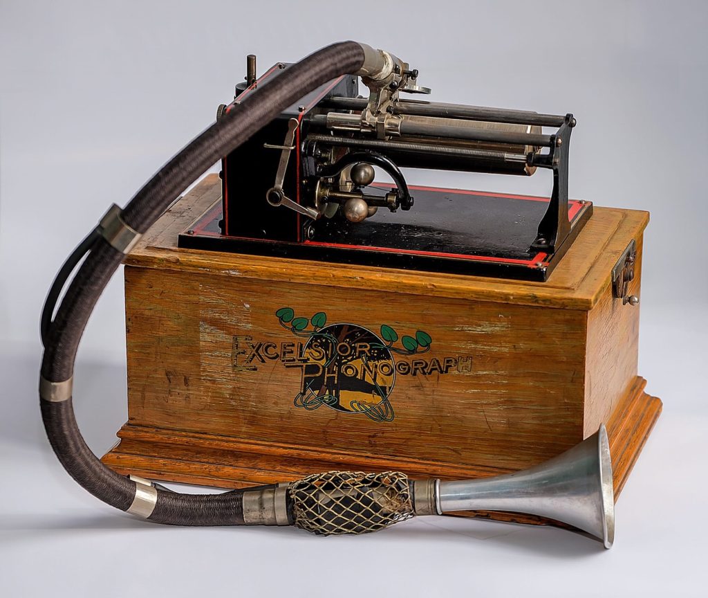 Edison Phonograph „Excelsior V201“ Excelsior-Werke, Köln; ca. 1905, 7kg