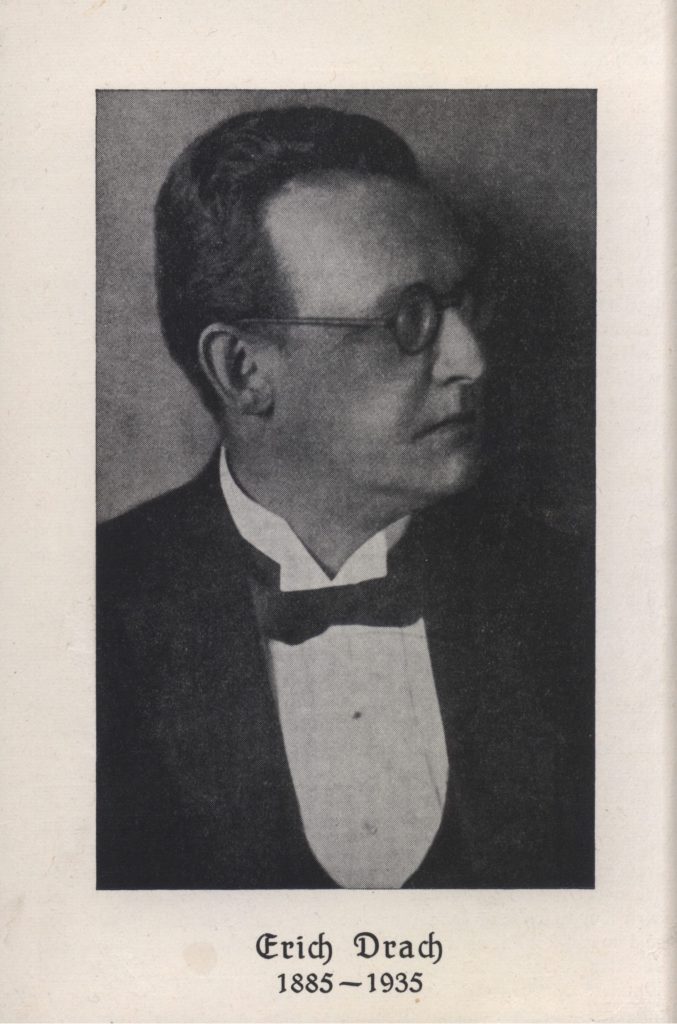 Erich Drach, gilt als Begründer der Sprechwissenschaft